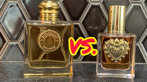 burberry goddess vs dolce gabbana devotion|perfume similar to burberry goddess.